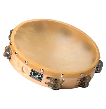 GP-TAMB1 10-inch Wood Frame Tambourine with Natural Head image