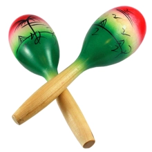 GP-MARACA2 10-inch Large Scale Maraca – Floral image