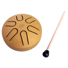 GP-TD3G Steel Tongue Drum - 6 Note - A Major image